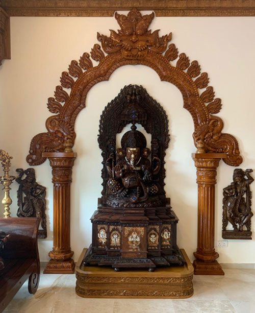 Traditional Temple Sculpture Work